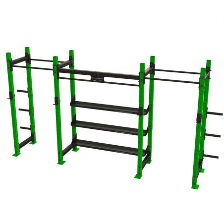 Squat rack double avec rangement Squat et powerlift BSA PRO Squat rack double avec rangement Squat et powerlift BSA PRO