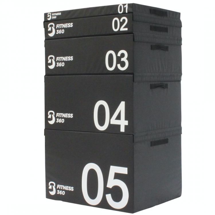 Plyo Box Jump Set 5 en 1 - Plyo box et plateformes - BSA PRO