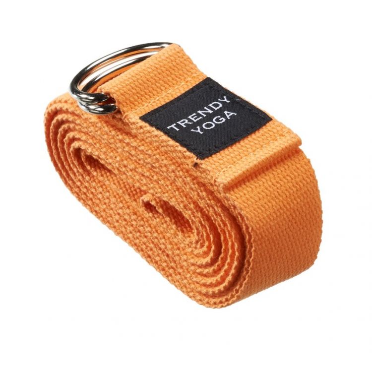 Yoga belt orange Ceintures de yoga BSA PRO