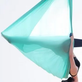 Hamac Yoga Aérien 4 x 2.80 m aquamarine - Yoga Aérien - BSA PRO