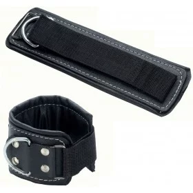 Strap cheville cuir velcro - Accessoires de musculation - BSA PRO