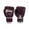 Gants de boxe Fairtex FXV16 bordeaux - Gants Boxe - BSA PRO