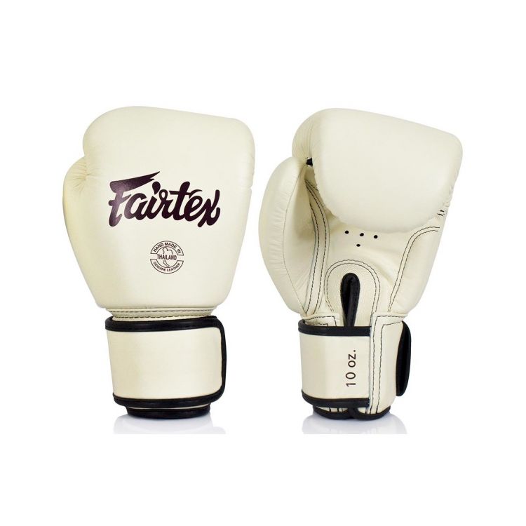 Gants de boxe Fairtex FXV16 beige - Gants Boxe - BSA PRO