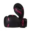 Gants de boxe Uncage noir et rose - Gants Boxe - BSA PRO