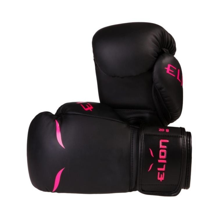 Gants de boxe Uncage noir et rose - Gants Boxe - BSA PRO