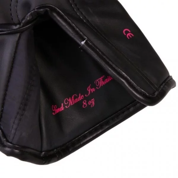 Gants de boxe Uncage noir et rose - Gants Boxe - BSA PRO