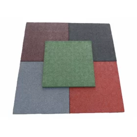 Dalle haltero rouge 25 mm - Dalles antichoc extérieur - BSA PRO