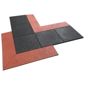 Bordure chanfreinée 45 mm - Dalles antichoc extérieur - BSA PRO