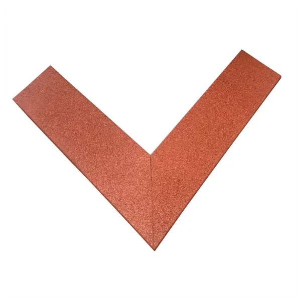 Bordure chanfreinée 45 mm - Dalles antichoc extérieur - BSA PRO