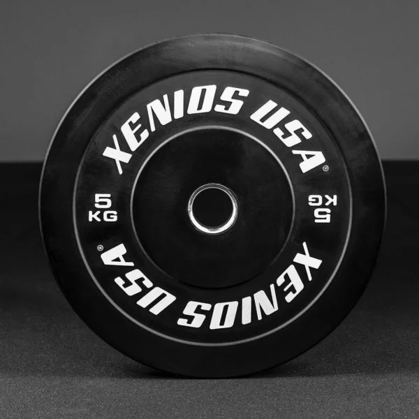 Disque Bumper Training 5 kg Xenios USA - Disque Olympique Xenios USA - BSA PRO