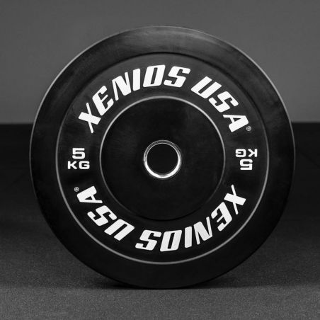 Disque Bumper Training 5 kg Xenios USA - Disque Olympique Xenios USA - BSA PRO