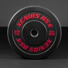 Disque Bumper Training 25 kg Xenios USA Disque Olympique Xenios USA BSA PRO
