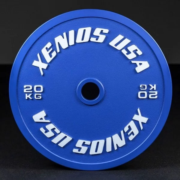 Disque Powerlifting 20 kg Xenios USA - Disque Olympique Xenios USA - BSA PRO