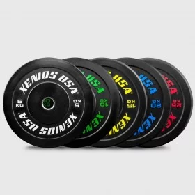 Disque Bumper Training 15 kg Xenios USA - Disque Olympique Xenios USA - BSA PRO