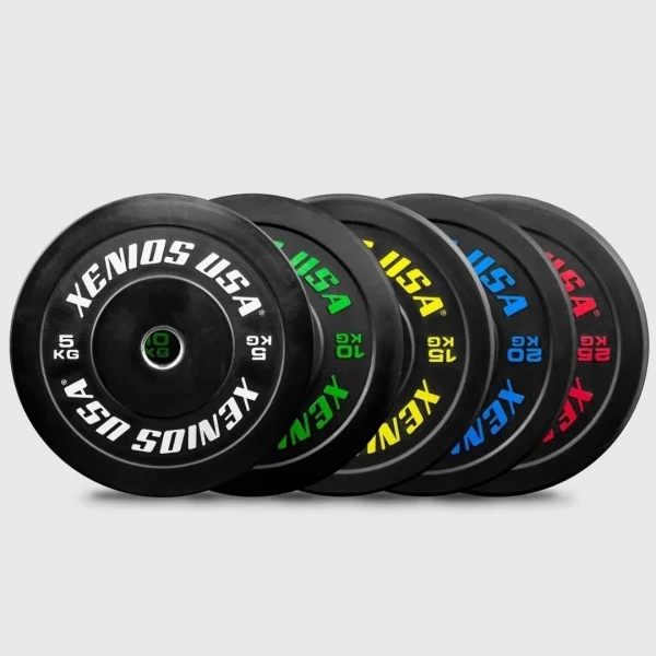 Disque Bumper Training 15 kg Xenios USA - Disque Olympique Xenios USA - BSA PRO