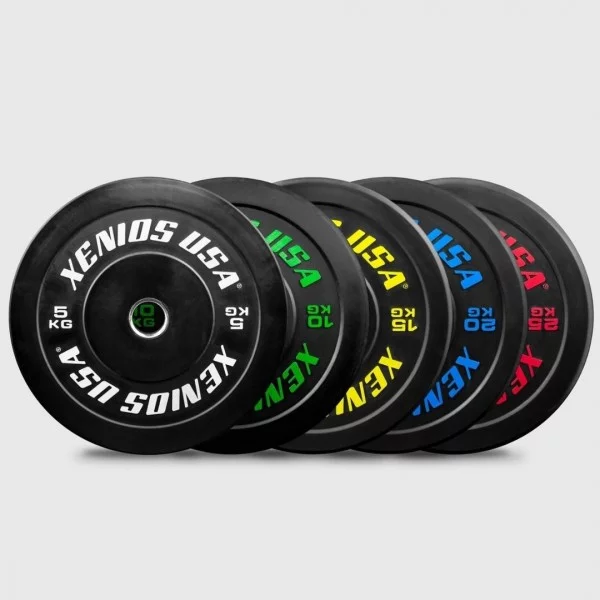 Disque Bumper Training 25 kg Xenios USA - Disque Olympique Xenios USA - BSA PRO