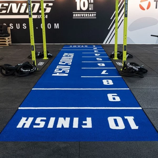 Gazon XFloor Start/Finish bleu Xenios USA - Sol Cross Training Xenios USA - BSA PRO
