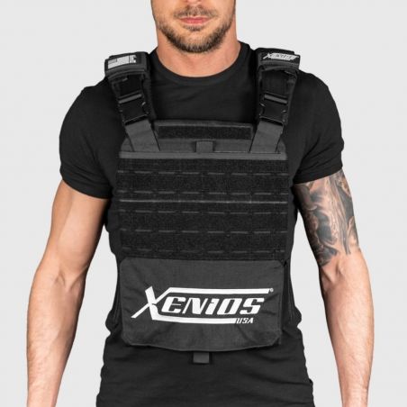 Tactical Vest Noire 6 kg Xenios USA - Materiel Cross Training Xenios USA - BSA PRO