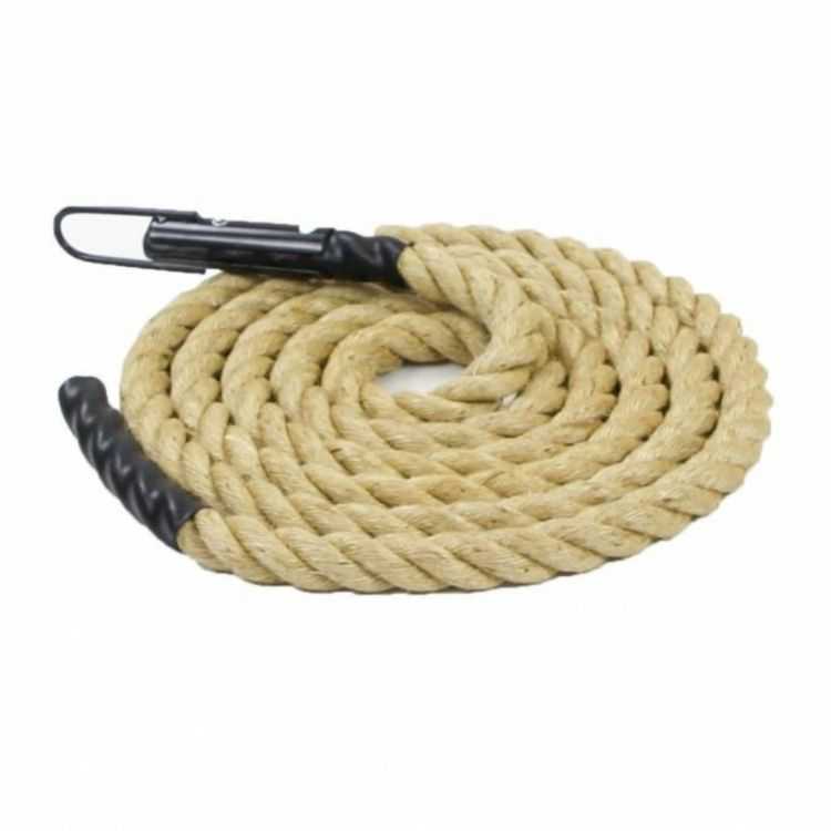 Climbing rope 6 m en chanvre - Battle ropes - BSA PRO