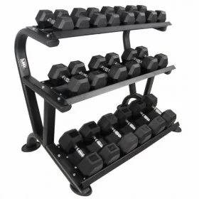 Rack 3 niveaux pour haltères - Racks de musculation - BSA PRO