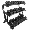 Rack 3 niveaux pour haltères - Racks de musculation - BSA PRO