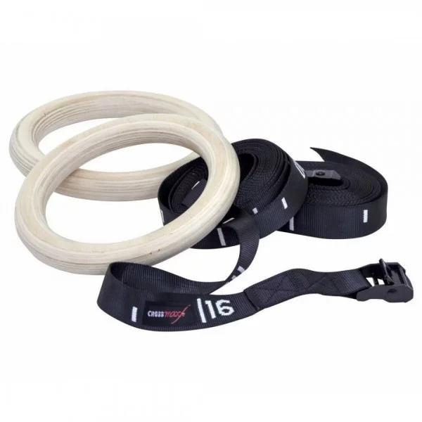 Anneaux en bois de gymnastique - Cross training equipement - BSA PRO