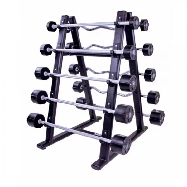 Barre EZ fixe PU 15 kg - Barres à charge fixe - BSA PRO