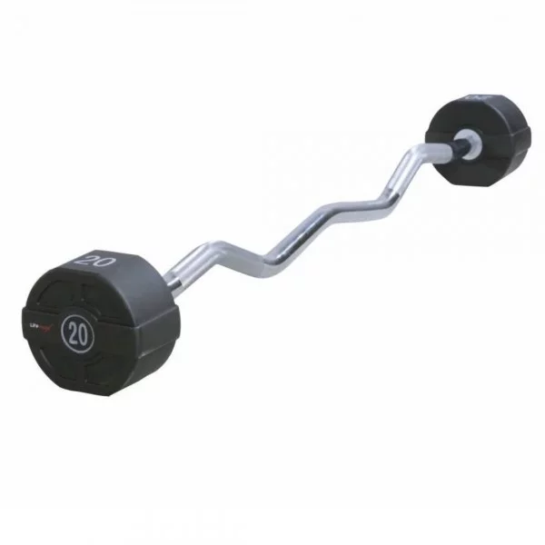 Barre EZ fixe PU 35 kg - Barres à charge fixe - BSA PRO