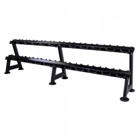 Rack pour haltères 10 sets black - Racks de musculation - BSA PRO