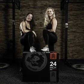 Boite de pliométrie SOFT noire - Plyo box et plateformes - BSA PRO