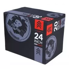 Boite de pliométrie SOFT noire Plyo box et plateformes BSA PRO