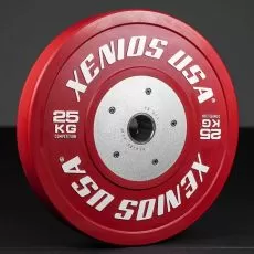 Disque Bumper 25 kg Competition Xenios USA Disque Olympique Xenios USA BSA PRO