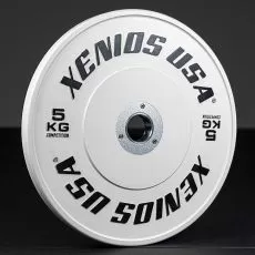Disque Bumper 5 kg Competition Xenios USA Disque Olympique Xenios USA BSA PRO