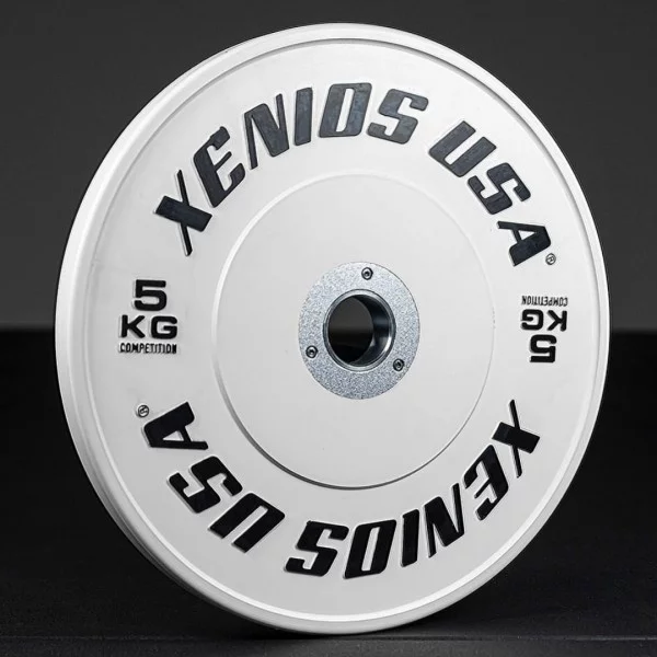 Disque Bumper 5 kg Competition Xenios USA - Disque Olympique Xenios USA - BSA PRO