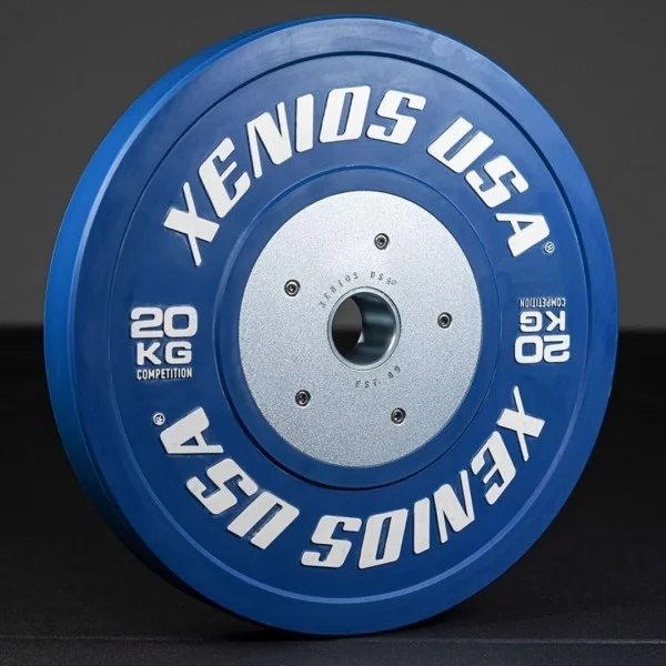 Disque Bumper 20 kg Competition Xenios USA - Disque Olympique Xenios USA - BSA PRO