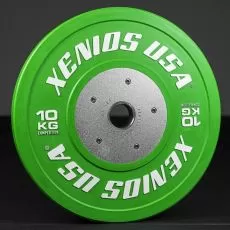Disque Bumper 10 kg Competition Xenios USA Disque Olympique Xenios USA BSA PRO