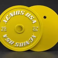 Disque Powerlifting 15 kg Xenios USA Disque Olympique Xenios USA BSA PRO