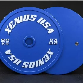 Disque Powerlifting 20 kg Xenios USA - Disque Olympique Xenios USA - BSA PRO