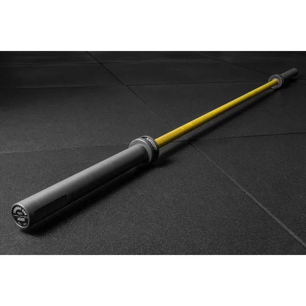 Barre Training Homme Jaune Xenios USA - Barre Olympique Xenios USA - BSA PRO