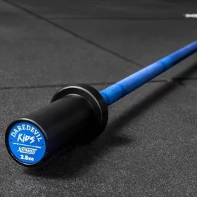 Barre Kids 2.5 KG Aluminium bleue Xenios USA - Barre Olympique Xenios USA - BSA PRO