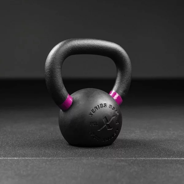 Kettlebell caoutchouc 6 kg Xenios USA - Kettlebell et Haltere Xenios USA - BSA PRO
