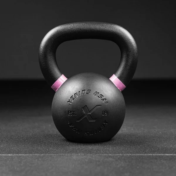 Kettlebell caoutchouc 8 kg Xenios USA - Kettlebell et Haltere Xenios USA - BSA PRO