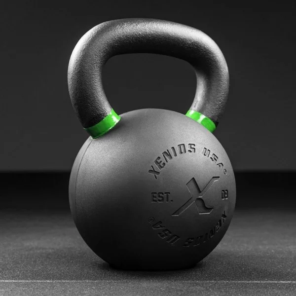 Kettlebell caoutchouc 24 kg Xenios USA - Kettlebell et Haltere Xenios USA - BSA PRO