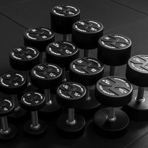 Halteres rondes 2.5 kg PU X-GRIPS Xenios USA - Kettlebell et Haltere Xenios USA - BSA PRO