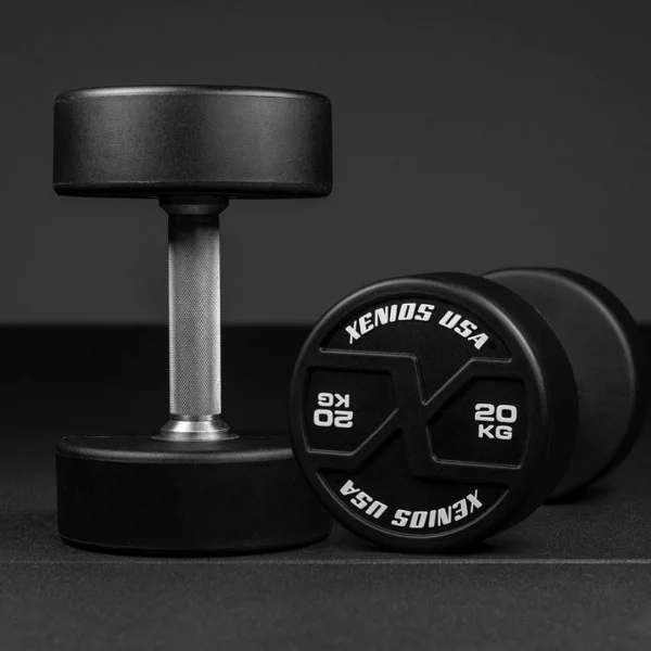 Halteres rondes 20 kg PU X-GRIPS Xenios USA - Kettlebell et Haltere Xenios USA - BSA PRO