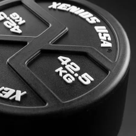 Halteres rondes 47.5 kg PU X-GRIPS Xenios USA Kettlebell et Haltere Xenios USA BSA PRO