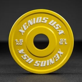 Mini Disque Fractionné 1.5 kg Xenios USA - Disque Olympique Xenios USA - BSA PRO