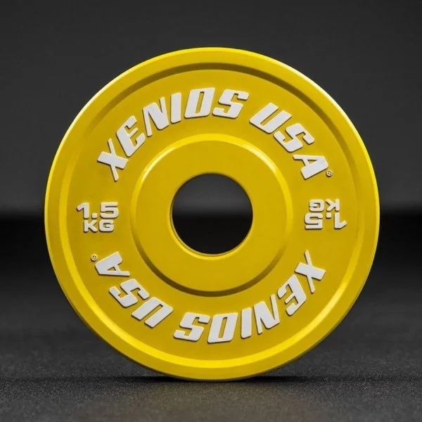 Mini Disque Fractionné 1.5 kg Xenios USA - Disque Olympique Xenios USA - BSA PRO