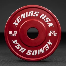 Disque Fractionné 2.5 kg Xenios USA - Disque Olympique Xenios USA - BSA PRO