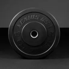 Disque Bumper Training noir 20 kg Xenios USA Disque Olympique Xenios USA BSA PRO
